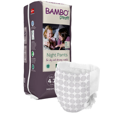 Bambo Dreamy Skin Friendly Night Pants for Girls (4-7 years)