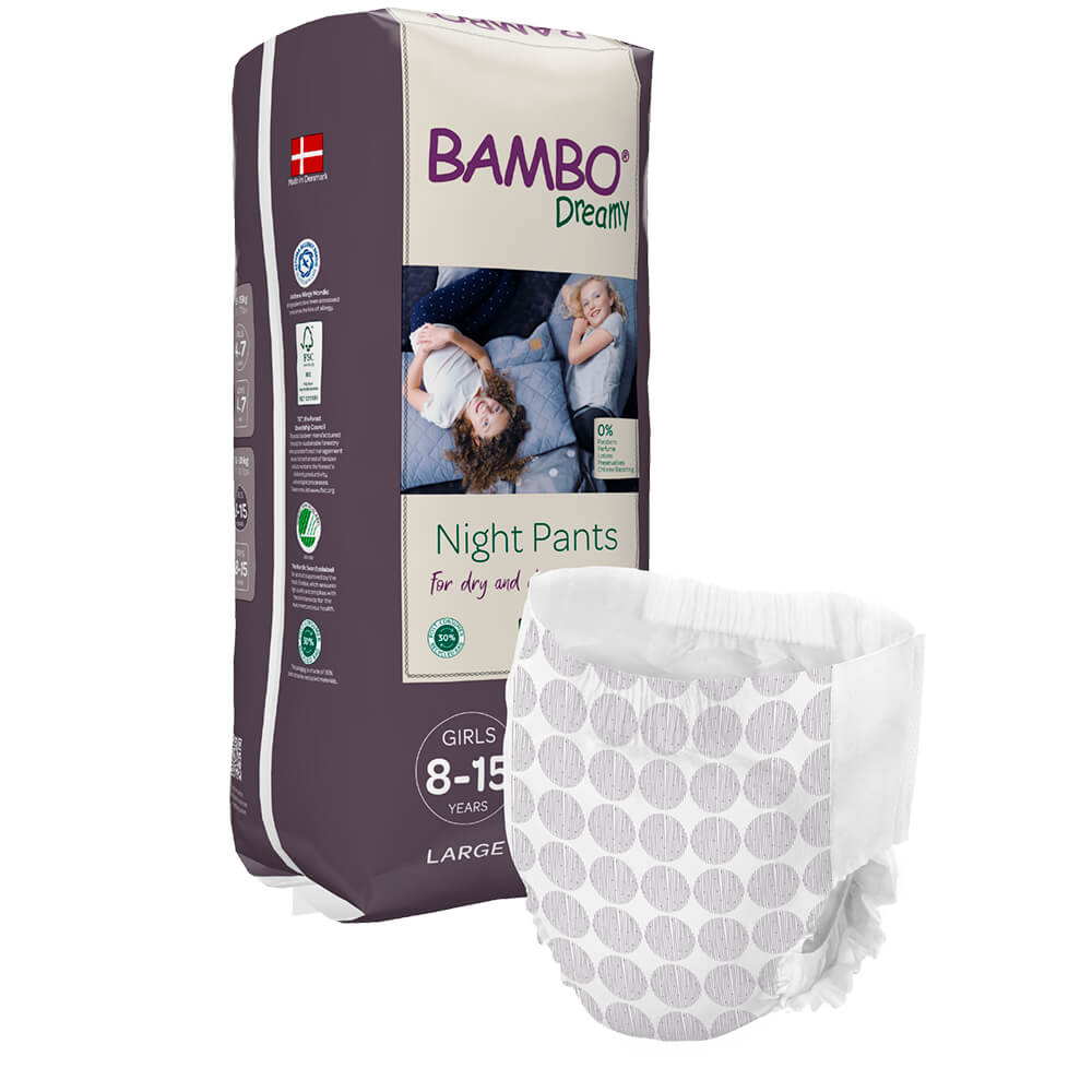 Bambo Dreamy Skin Friendly Night Pants for Girls (8-15 years)