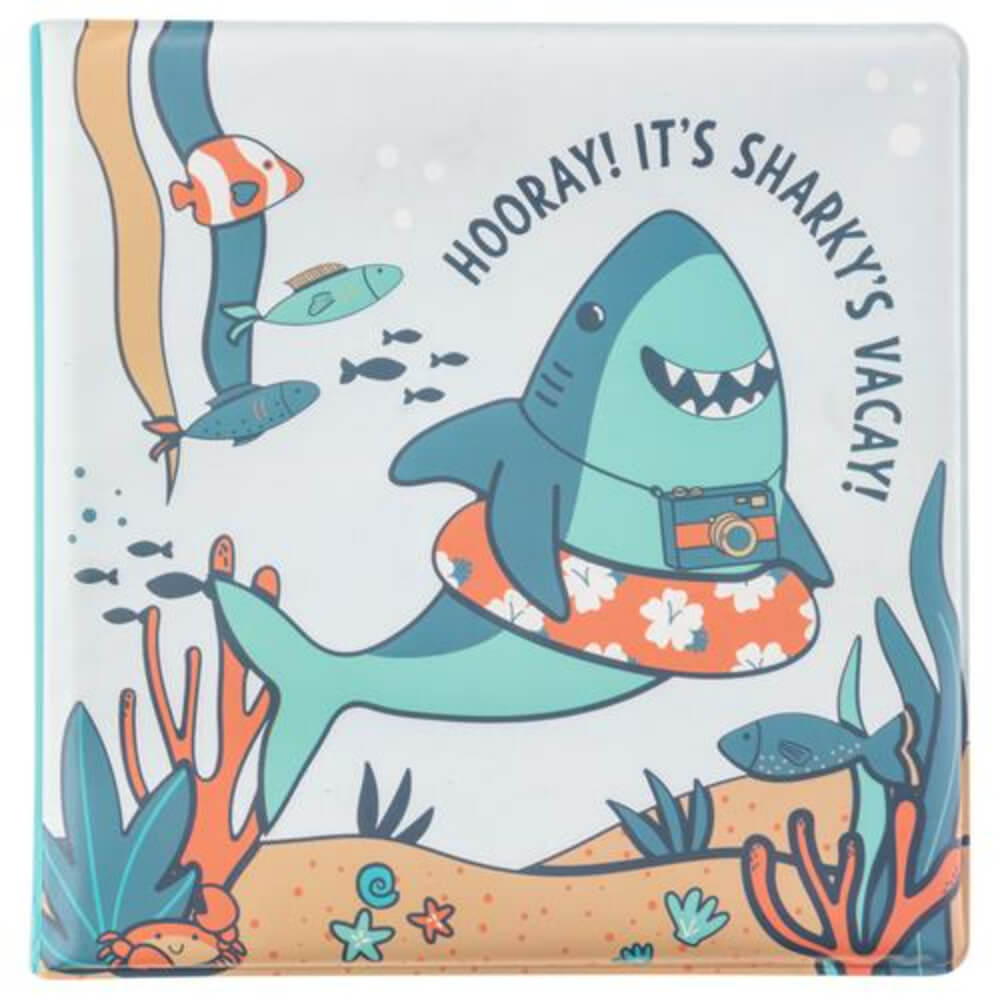 Stephen Joseph Colour Changing Bath Book - Shark