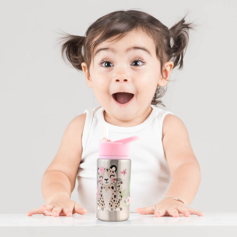 Stainless Steel Water Bottles - Leopard