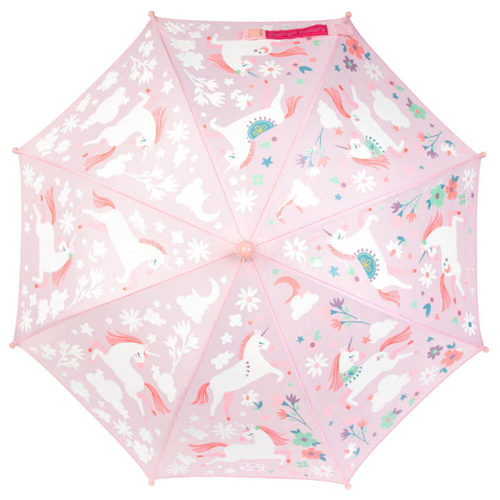Stephen Joseph Color Changing Umbrellas - Unicorn