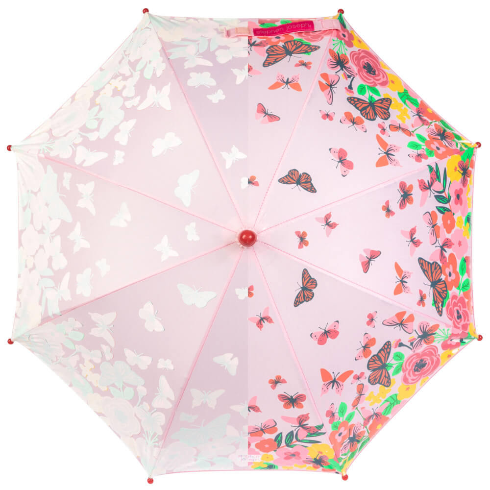 Stephen Joseph Color Changing Umbrellas - Butterfly
