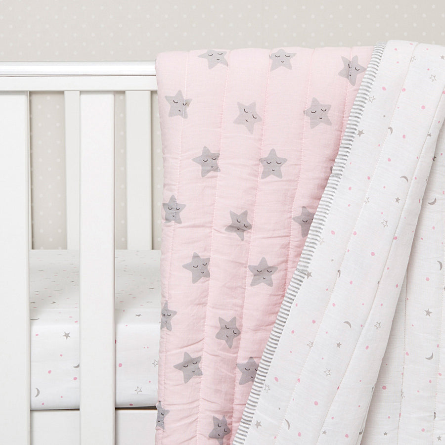 Organic Cotton Quilt - Sleep years Star
