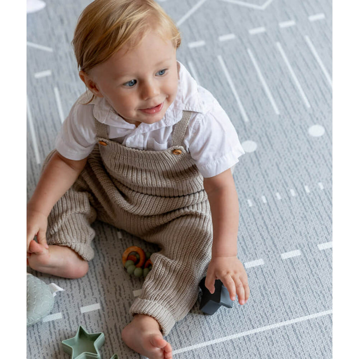 Toddlekind Prettier Puzzle Playmats Berber - Storm