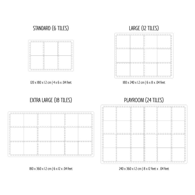 Prettier Puzzle Playmats Kyte - Soft Storm