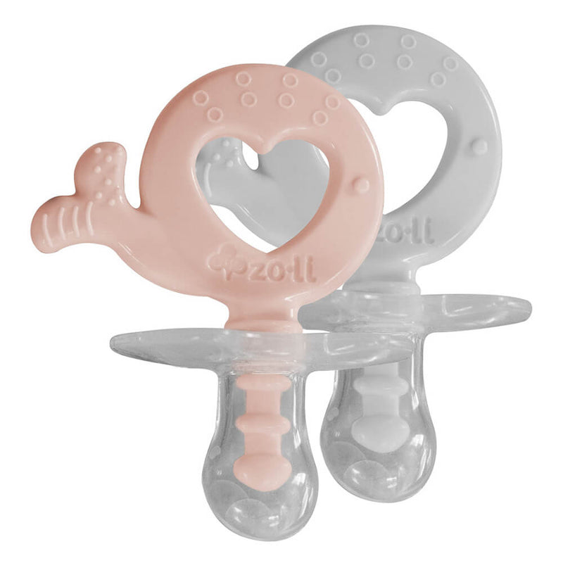 BINKI.T Pacifier + Teether Combination Whale (Pack of 2)