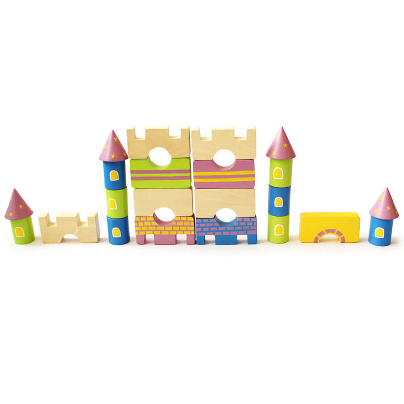 Starry Castle & Fantasy Characters Wooden Blocks