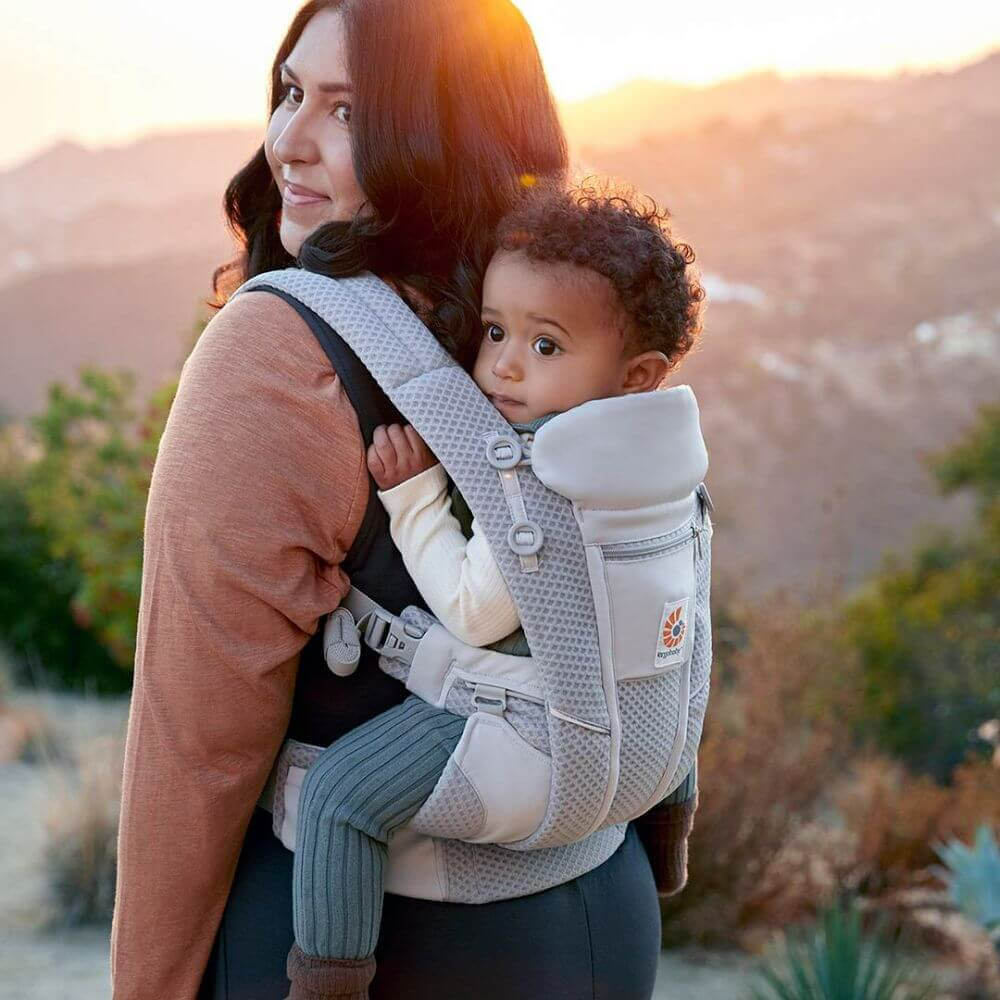 ergobaby omni breeze baby carrier - pearl grey Ergobaby Omni Breeze Baby Carrier