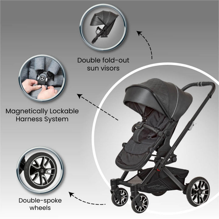Hartan Mercedes-Benz Stroller for Kids - Magma Grey
