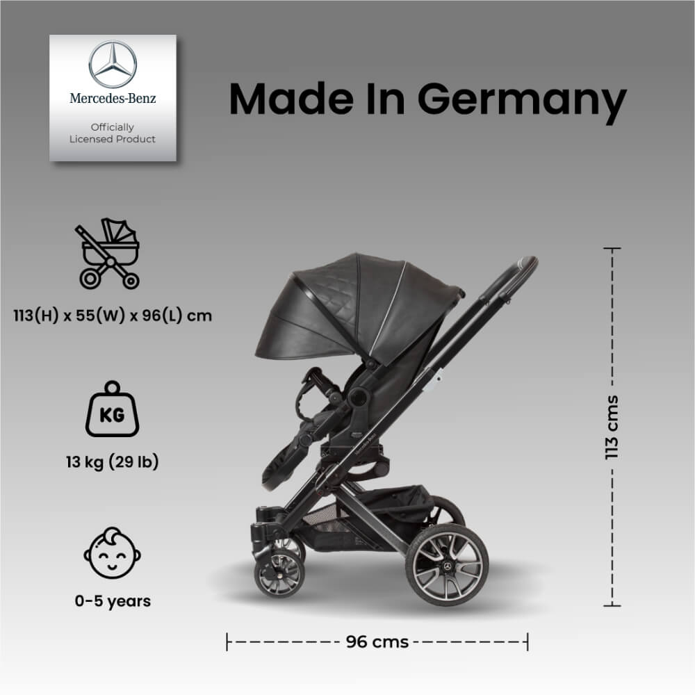 Hartan Mercedes-Benz Stroller for Kids - Magma Grey