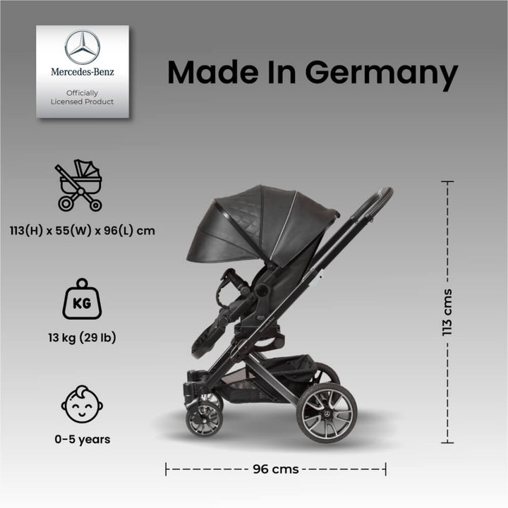 Hartan Mercedes-Benz Stroller for Kids - Magma Grey