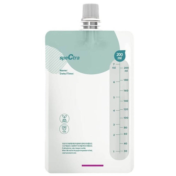Spectra Disposable Easy Milk Storage Bags, 200 ml - 30 pcs