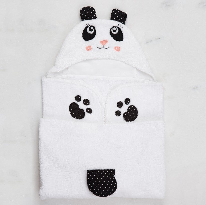 Little West Street Personalized Panda Animal Wrap (Baby)