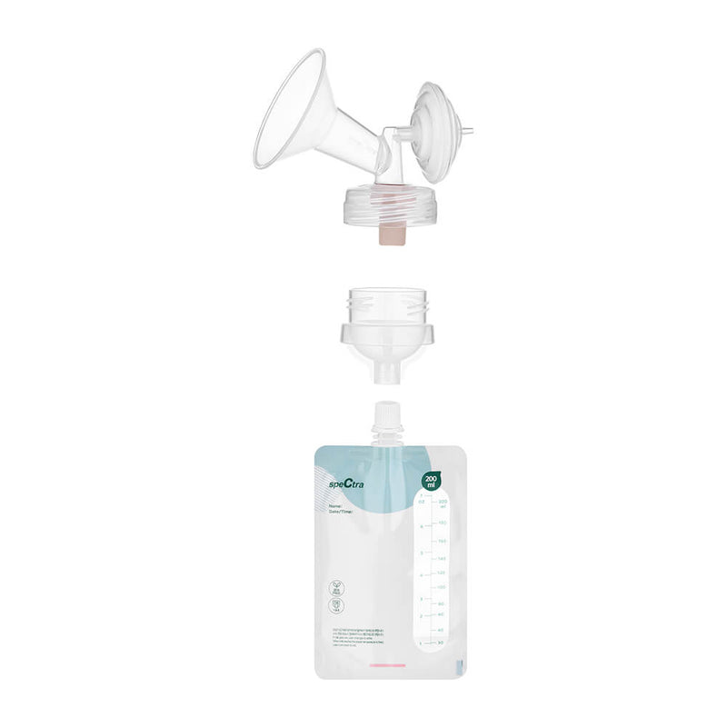 Spectra Disposable Breast Milk Storage Bags, 200 ml - 30 pcs