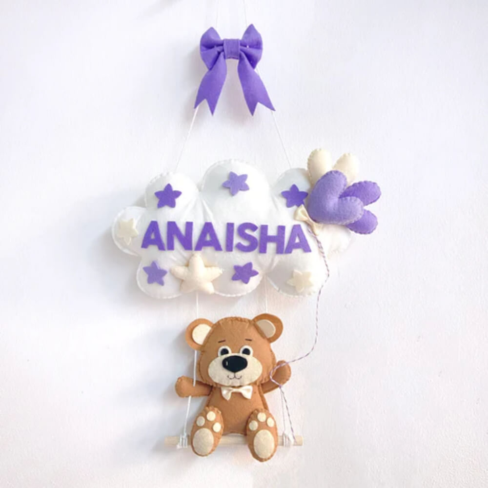 #color_Teddy-Bear-On-a-Swing-Personalised-Wall-Hanging